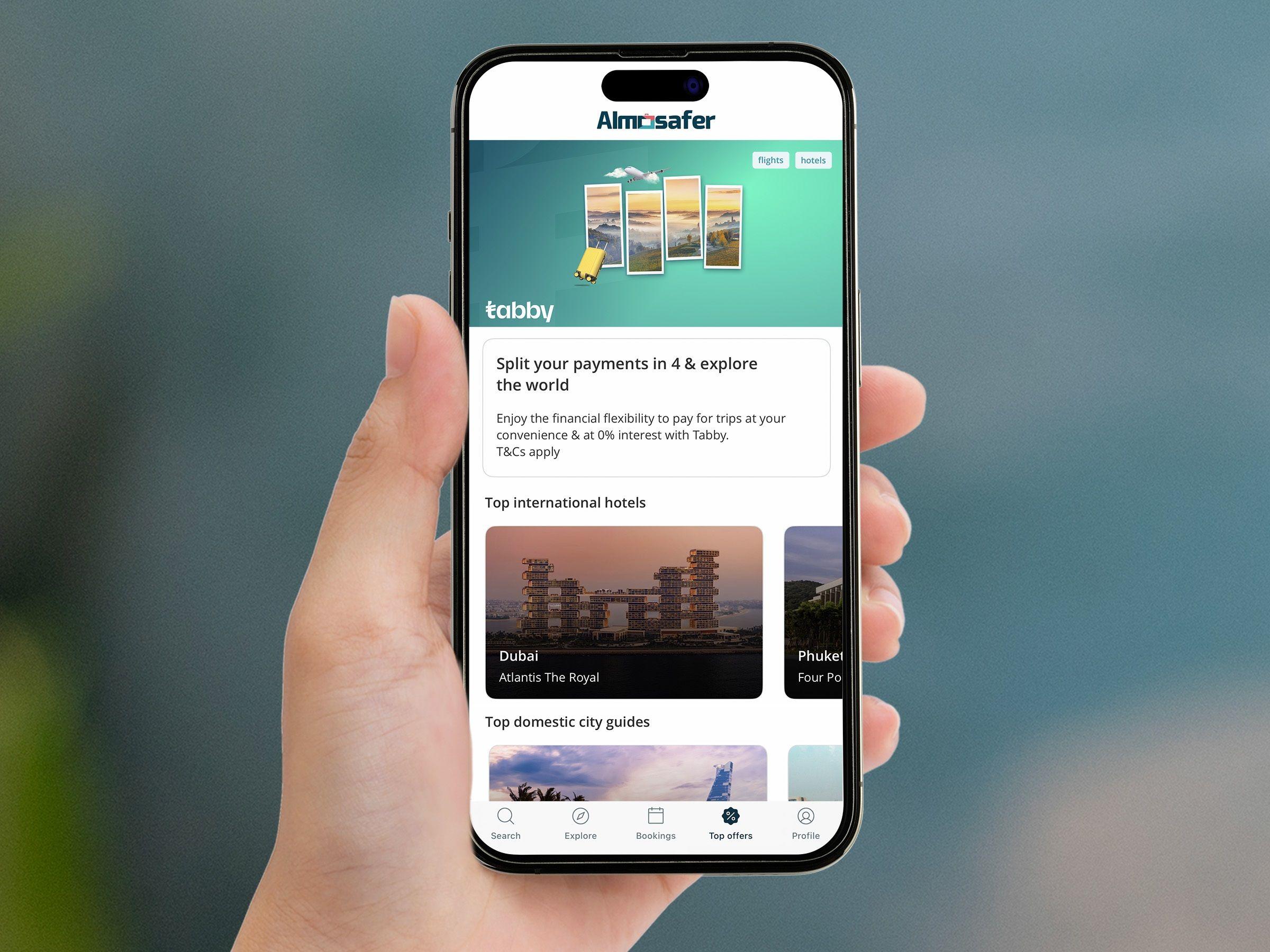 Tabby partners with Almosafer to offer flexible payments to travelers